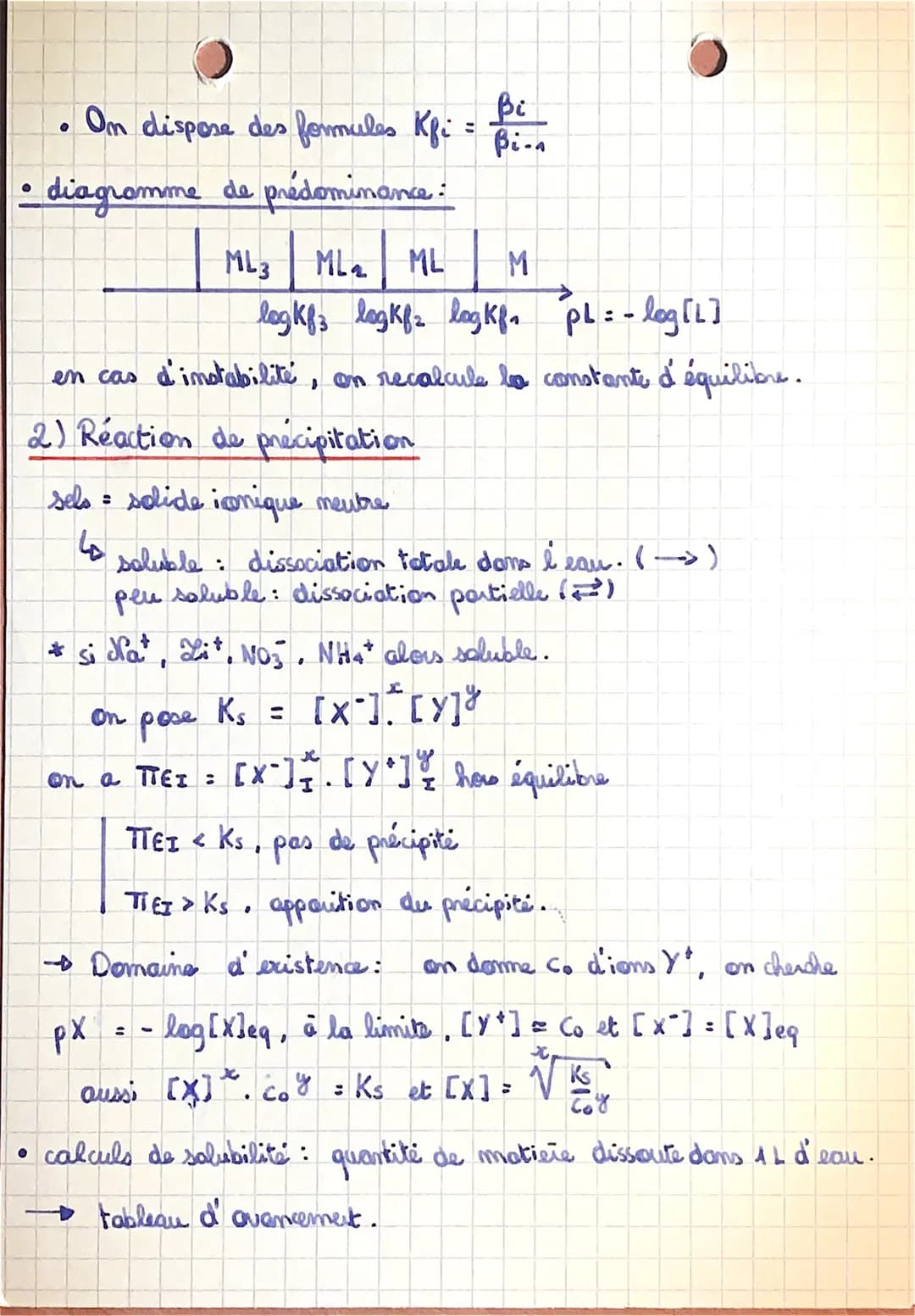 > 
• [Chimie 6]: Complexation
• Complexe = ensemble polyatomique formé d'un centre métallique
lie a des molécules/ioms appelles ligands
Liig