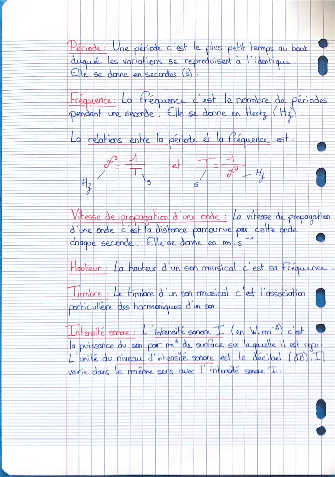 Fiche de SPC
Chap 12-Emission et perception d'un con.
n
Un signal sonore a besoin d'un milieu matériel
pour
Dans l'our sa vitesse de propaga