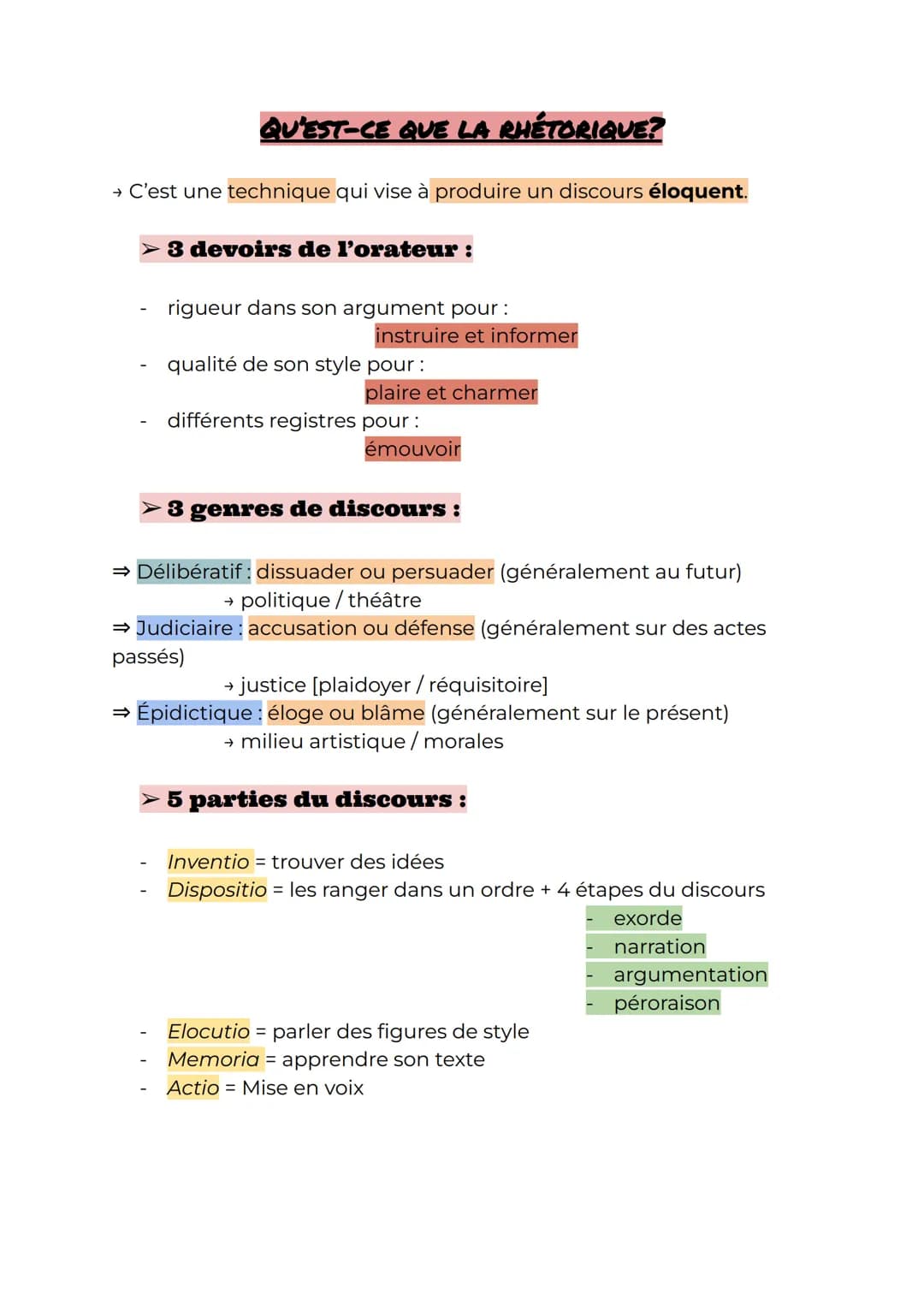 - L'ART DE LA PAROLE -
le langage: faculté de constituer des langues, qui
nécessite échange et communication.
→ la langue : système de signe