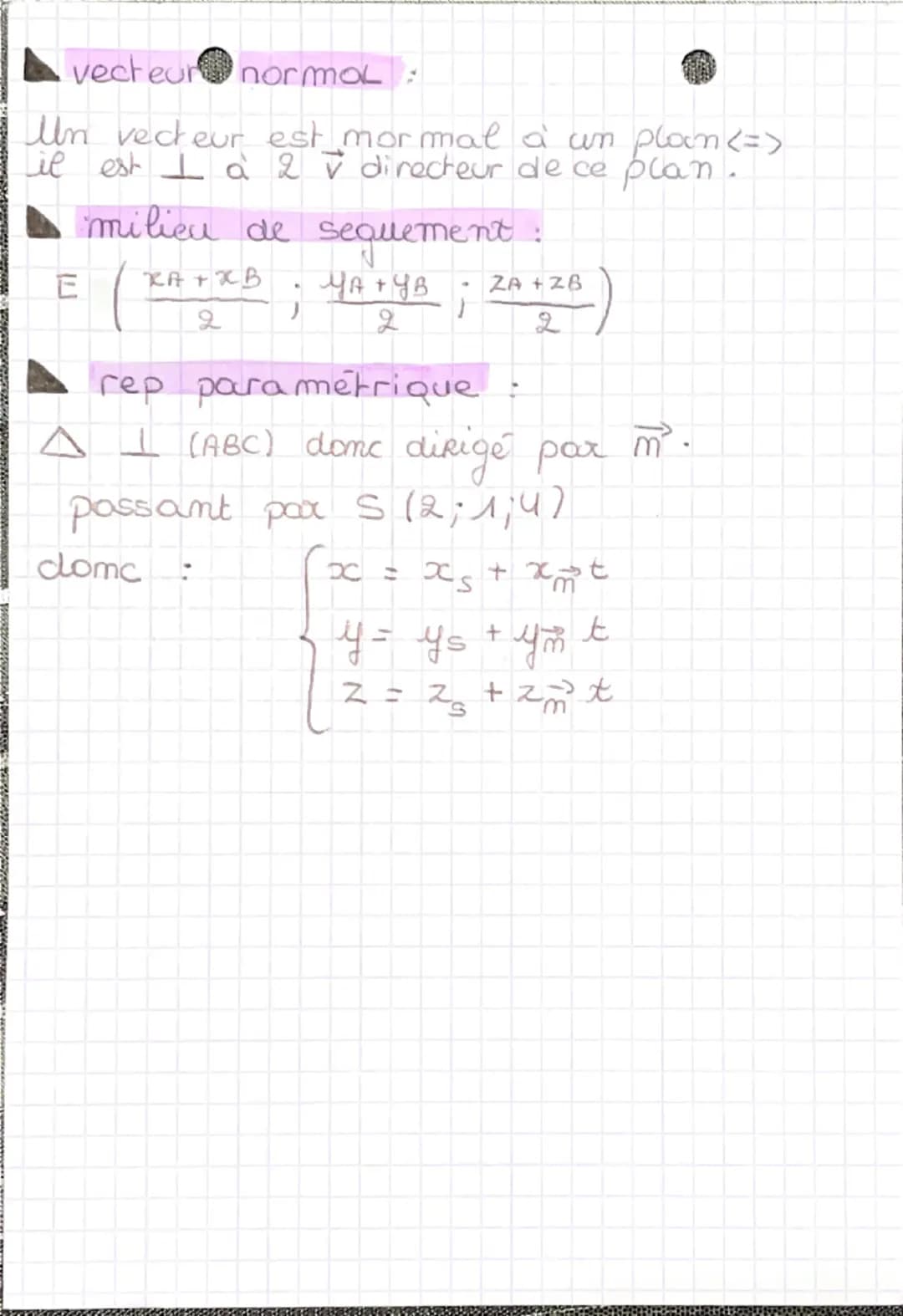 ● maths
Produit Scalaire:
norme dans L'espace
α) u²²² = π · π - 11 11² = AB- AB = AB²
이
π²
•
2
• \ ||AB|| = AB = √(x-x1² + (ye - YA 1² + (2B