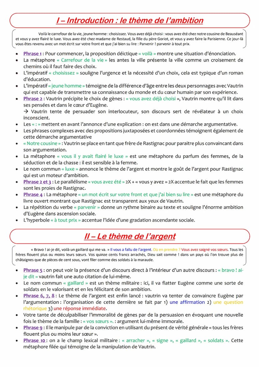 [voilà le carrefour de la vie, jeune homme : choisissez. Vous
avez déjà choisi: vous avez été chez notre cousine de Beauséant et vous
y avez