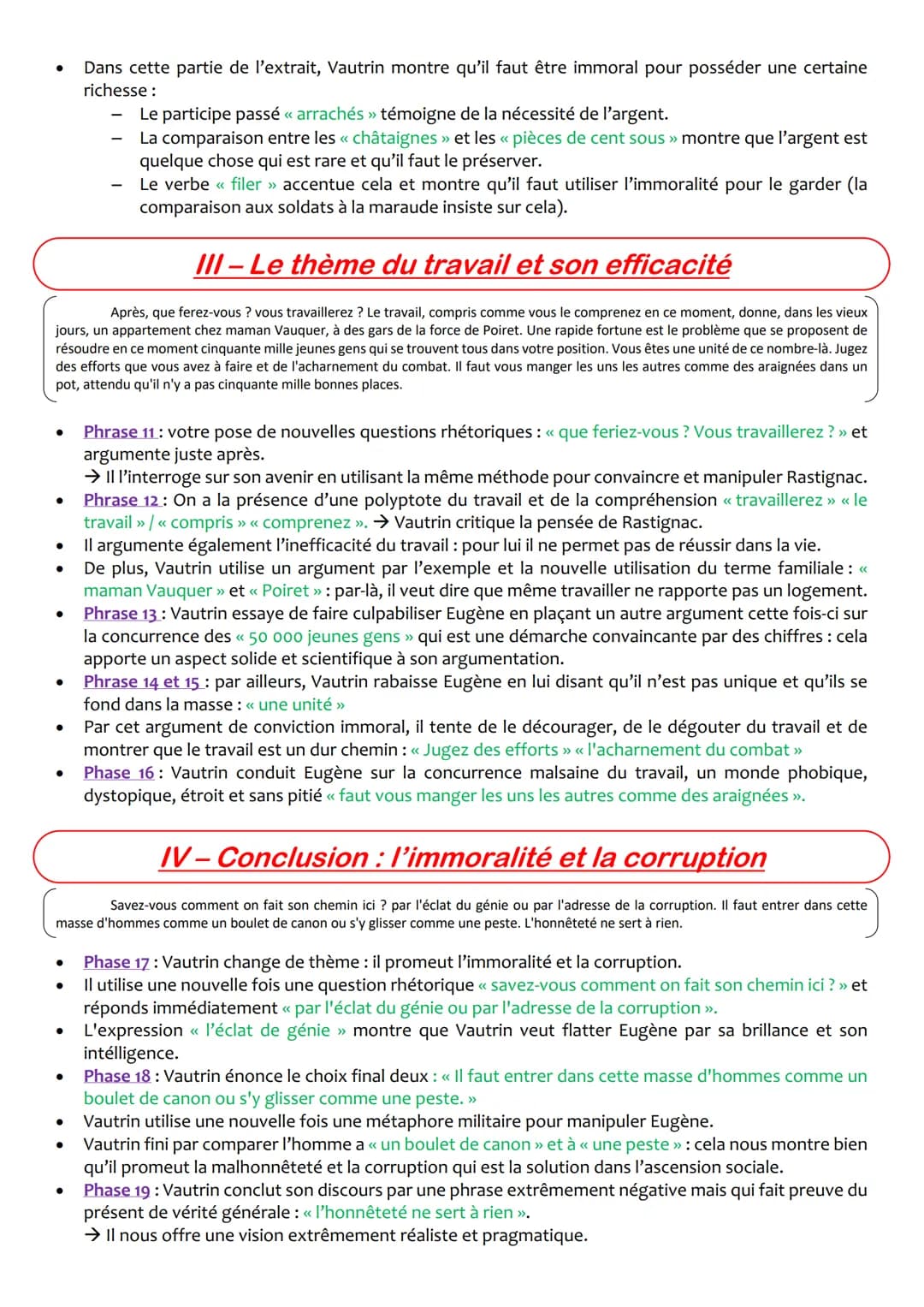 [voilà le carrefour de la vie, jeune homme : choisissez. Vous
avez déjà choisi: vous avez été chez notre cousine de Beauséant et vous
y avez