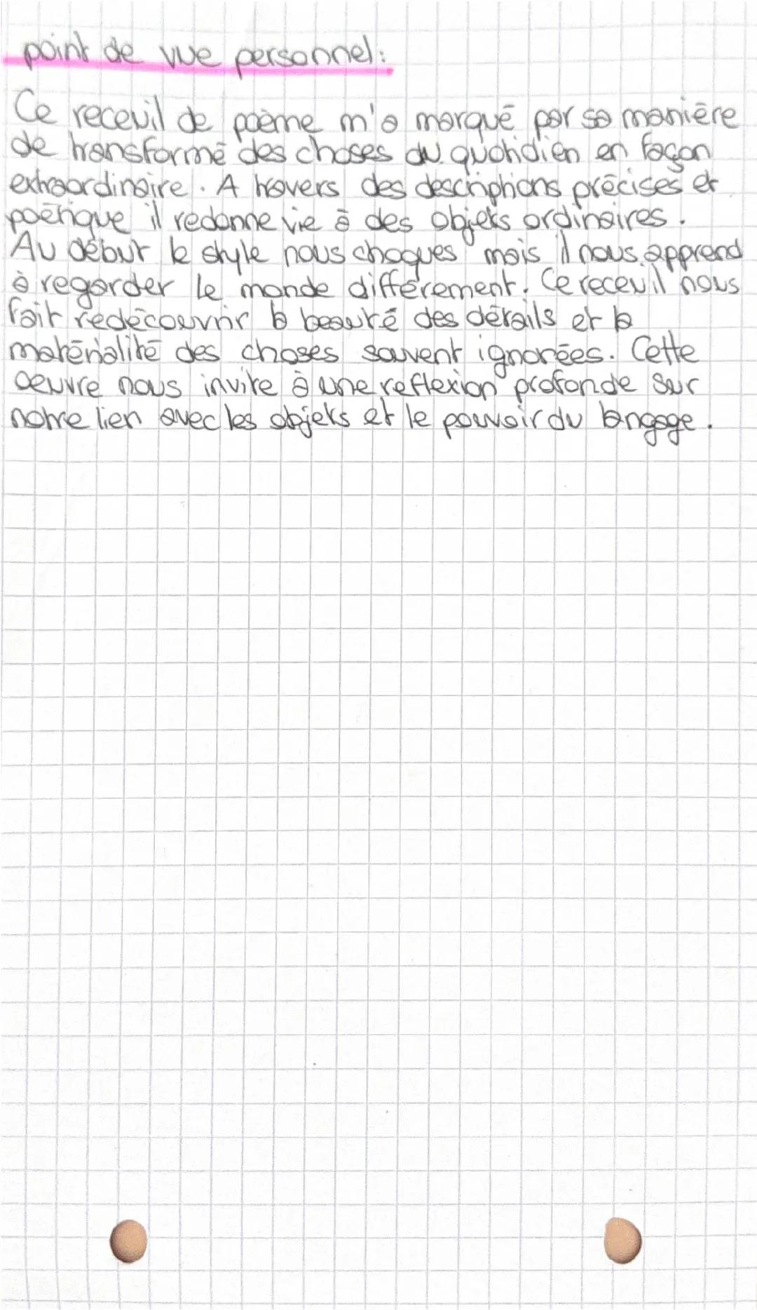 • français
Le Porti des choses
Auteur Francis Ponge
Dole de sortie 1992
Genre: Poesie en prose
I'auteur:
-Francis Ponge est né le 27 mars 18