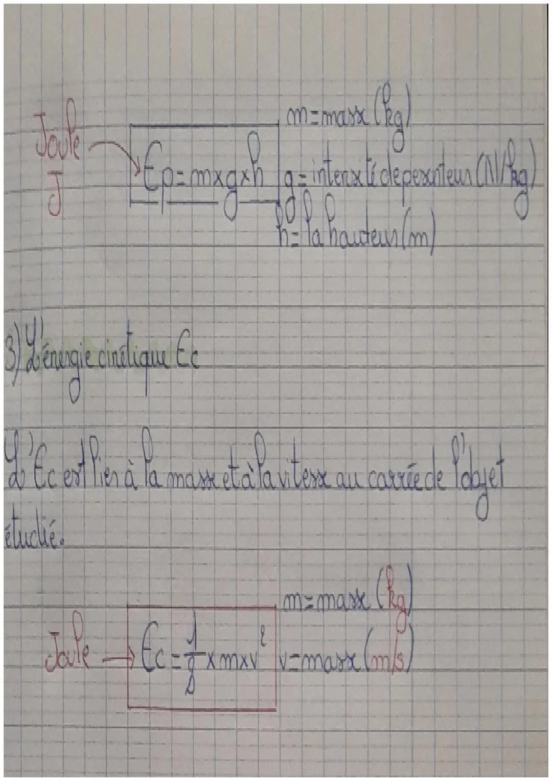 Chap. 9. Energie mécanique
Forces
↓
Mouvement
caractéristique
-referentiel
-trajectoire
Vitesse
du
couro
mouvement
- caractéristique
-point 