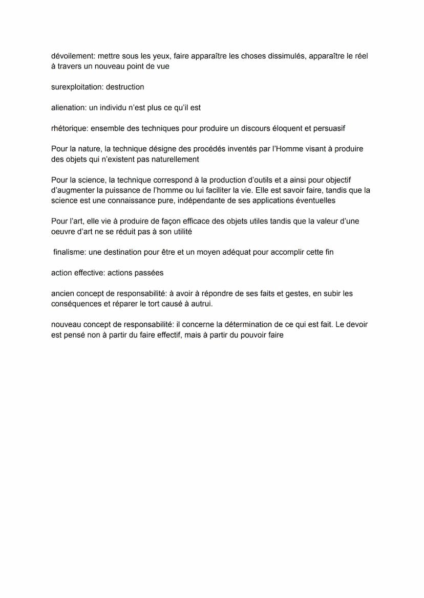 DÉFINITIONS:
La technique
technique: (grec technè ) qui peut être traduit par "savoir faire"
La technique désigne tous les moyens (intellect