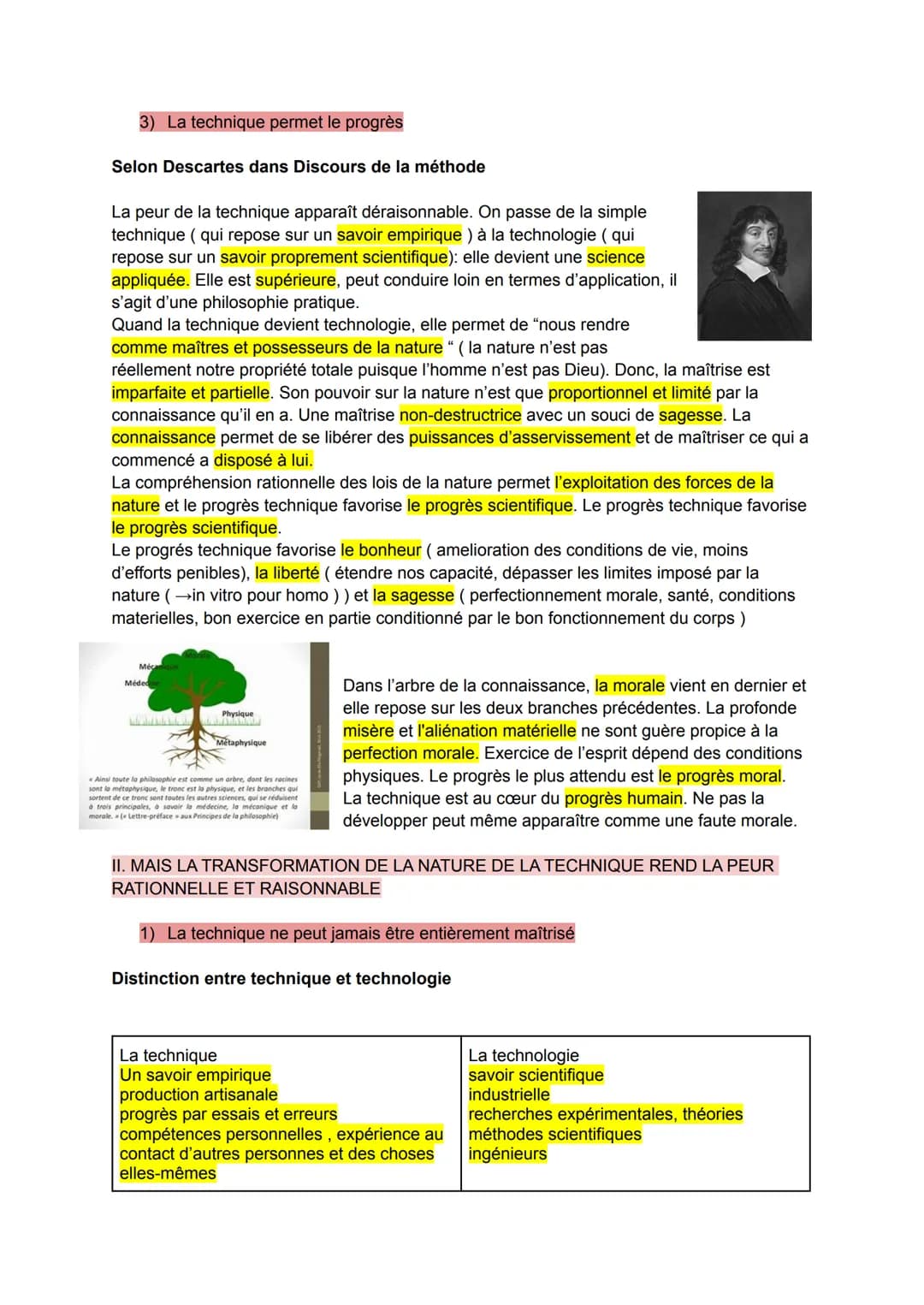 DÉFINITIONS:
La technique
technique: (grec technè ) qui peut être traduit par "savoir faire"
La technique désigne tous les moyens (intellect