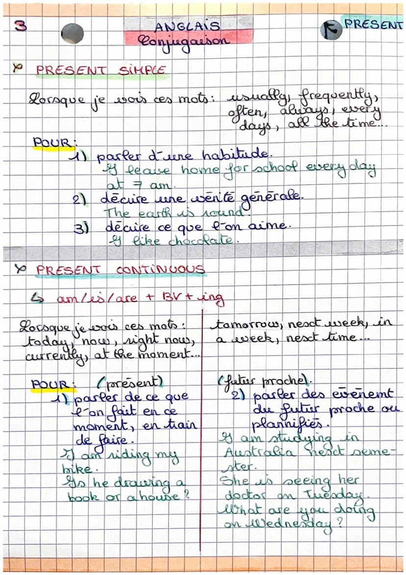 A
C
ANGLAIS
Conjugaison
PAST PERFECT (passe composé)
Lorsque je vois ces mots
vois ces mots: at the time, before,
then, until then...
:
↳ ha