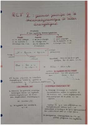 Know Premier principe de la thermodynamique et bilan énergétique  thumbnail