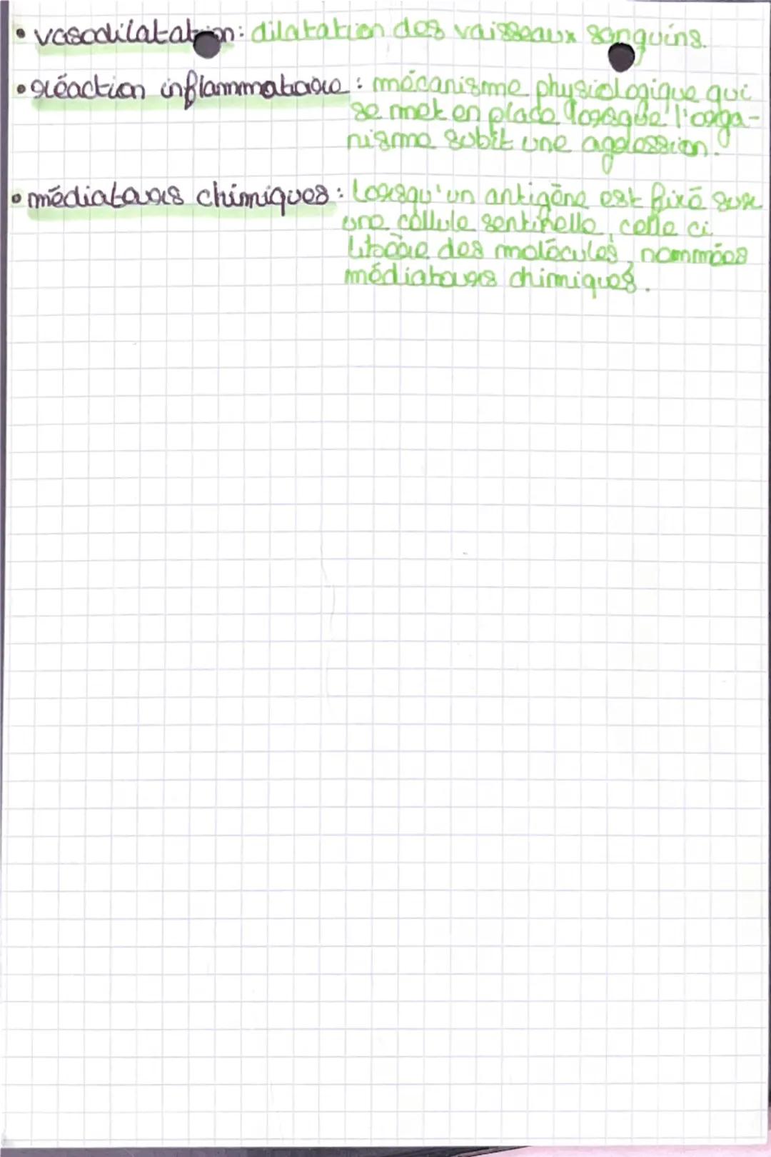 Vocabulaire
SVT
•Système immunitaire: ensemble des organes, 8808, cellules
et molécules 08sdgrant l'immunité
d'un organisme.
•sreaction immu
