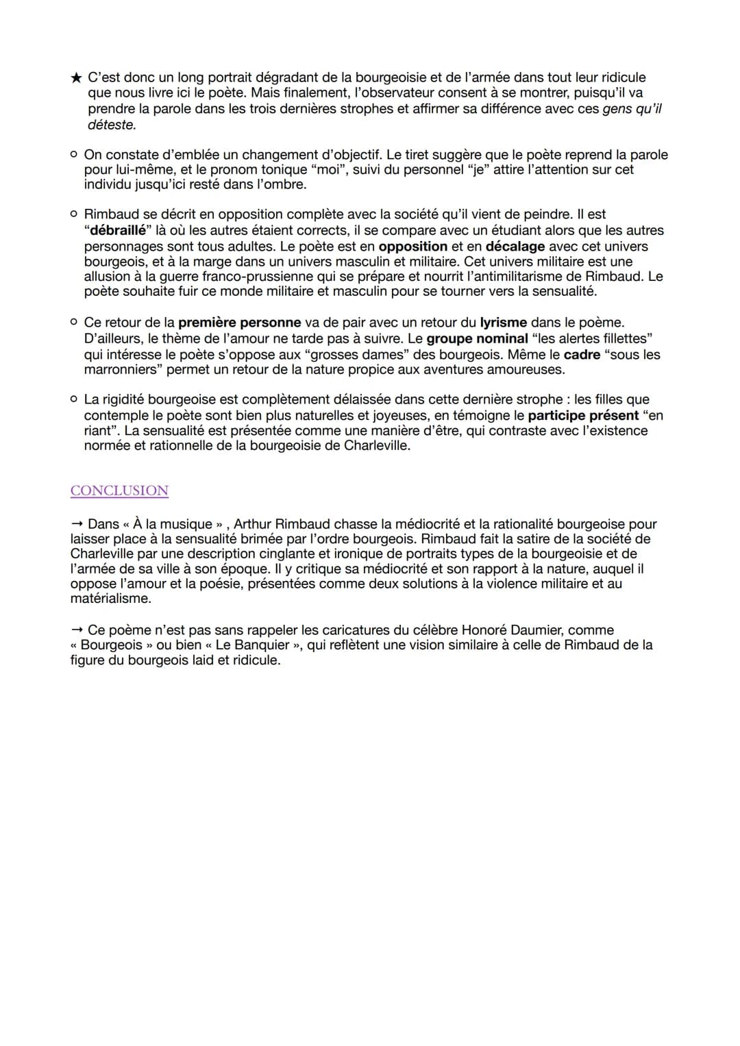--- OCR Start ---
POÉSIE
INTRODUCTION
ETUDE LINÉAIRE DU TEXTE 10:
<< À la musique >>
CAHIERS DE DOUAI
RIMBAUD
Dans les Cahiers de Douai, œuv