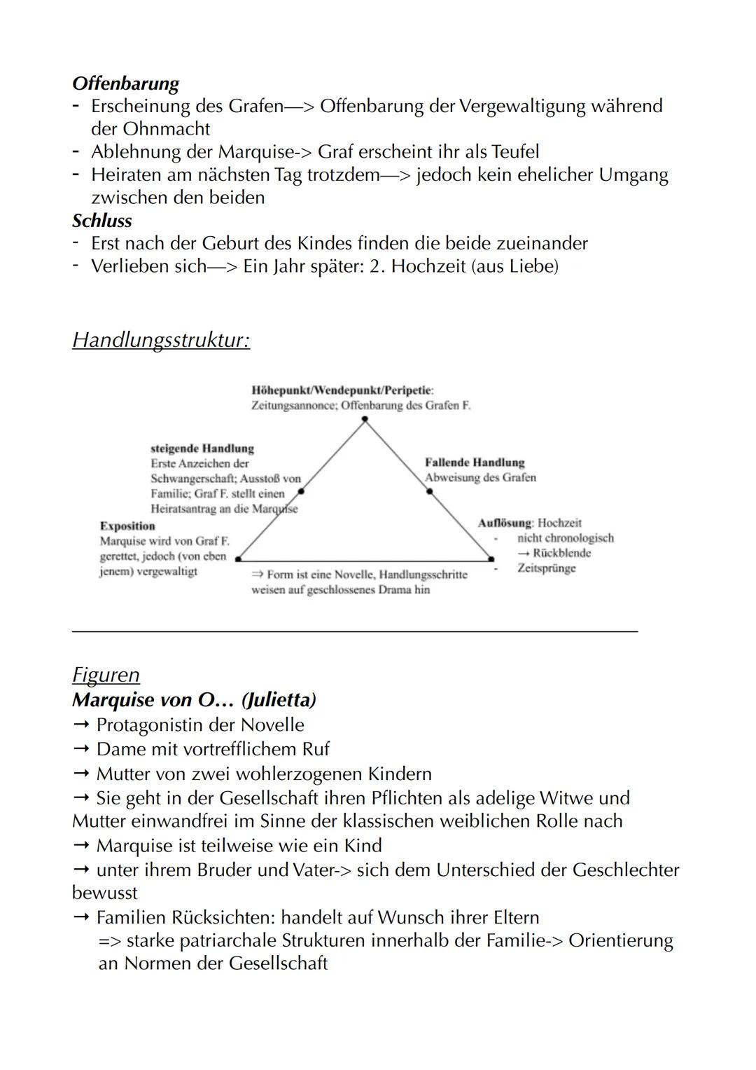 Heinrich von Kleist:
„Die Marquise von O..."

Autor: Heinrich von Kleist
Jahr: 1808
Textsorte: Novelle (Erzählung)
Protagonisten: Marquise v