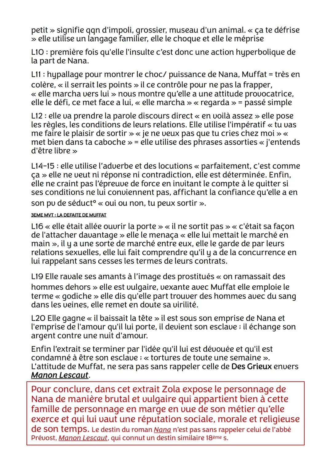 LECTURE LINEAIRE 10: Nana, une femme puissante
Lui, souhaitait un amour éternel, toujours le même. Cependant, elle avait juré, et il la paya