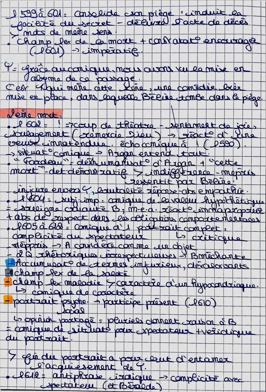 Extrait nº3. Acte TL-sc /02. as Malade
Limag incerted
Imtxo ere appartient au dénouement = sens
classique - Jeaparition des perso pourcipaux