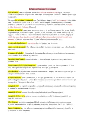 Know Définitions Commerce international  thumbnail