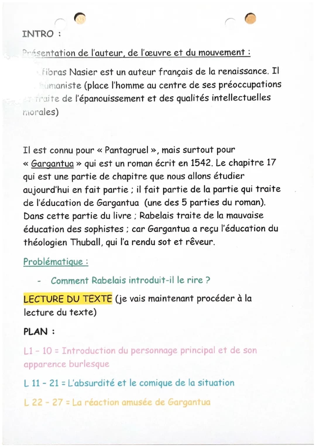 Chapitre 17; Gargantua
RABLAIS
Quelques jours après qu'ils se furent reposés, Gargantua visita
la ville. Chacun le regardait, ébahi. Le peup