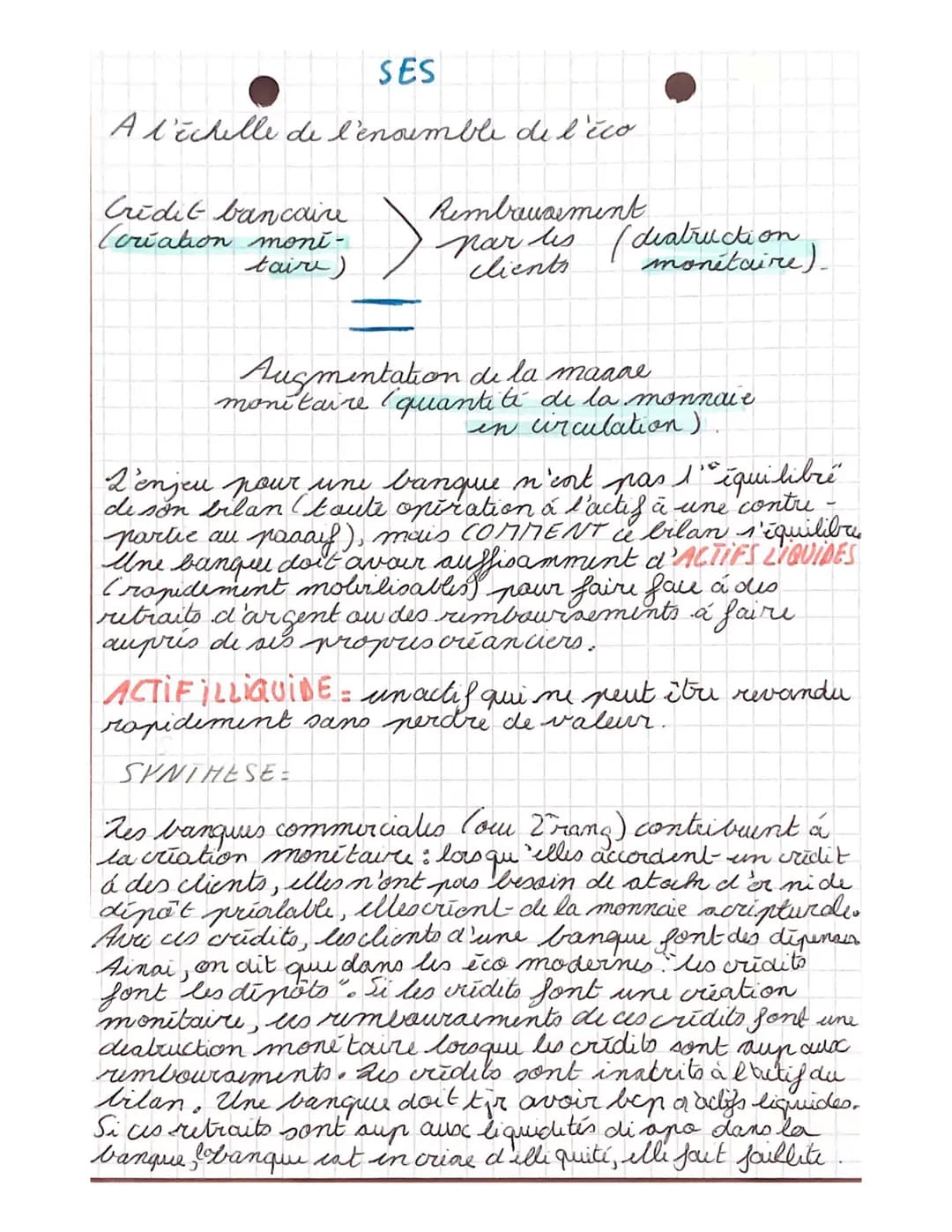 SES
CHAPT ² = Qu'est ce que la monnaie et coment-
cat-elle criče?
I. Les fonctions et les formes de la monnaie.
-
A-Les fonctions de la monn