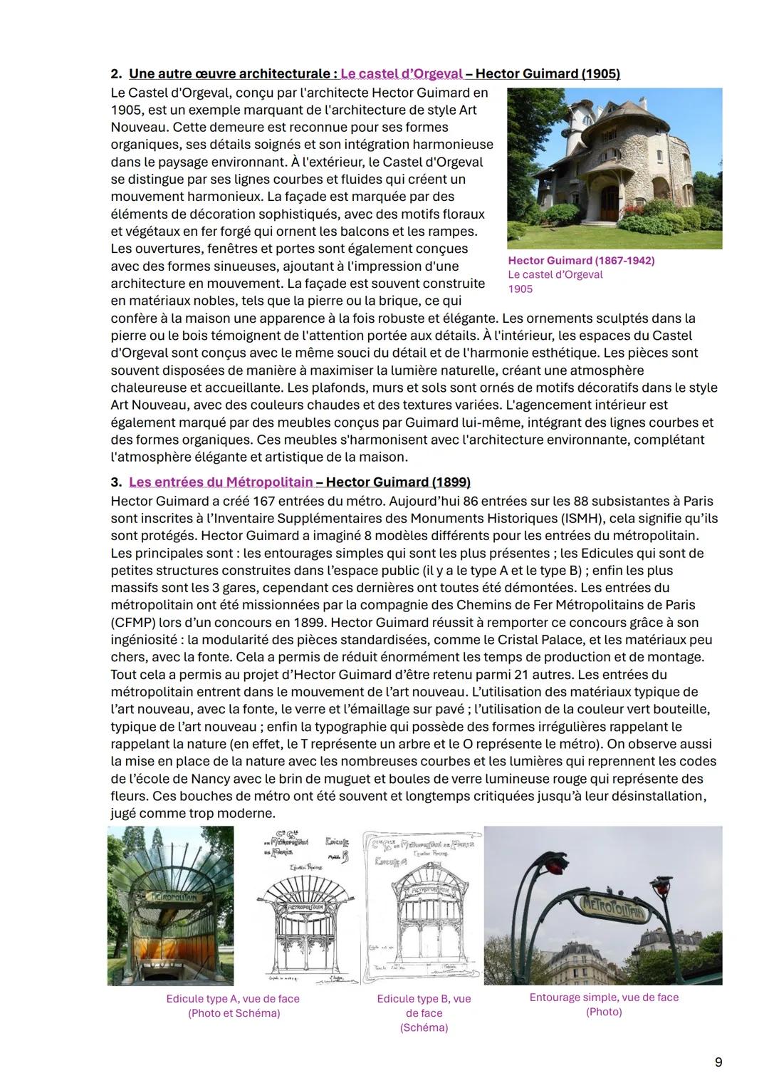 La réception de l'art : commanditaires, critiques, public et postérité
Autour de l'art Nouveau: art appliqué, architecture et affiches
Intro