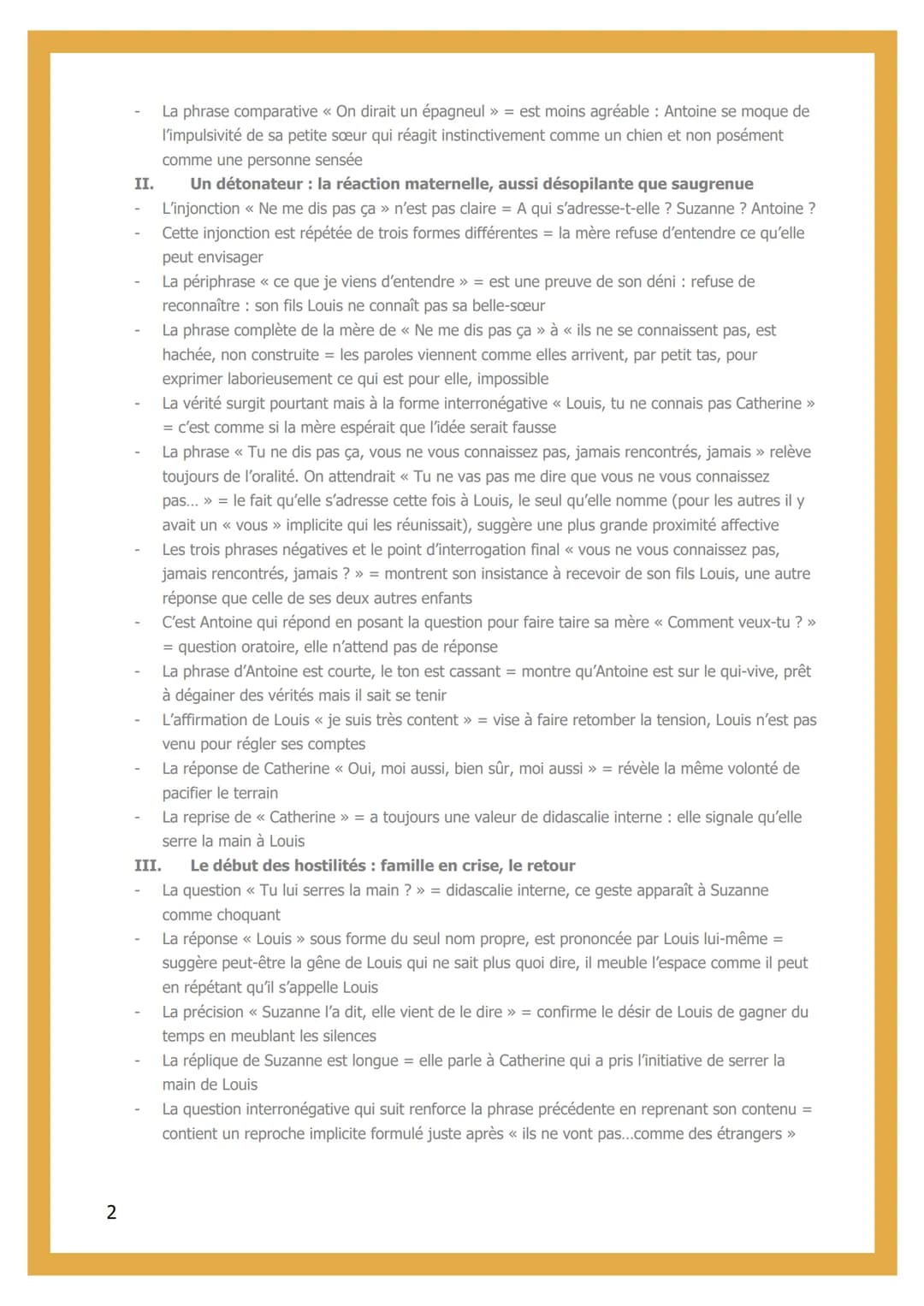 1ÈRE PARȚIE, SCÈNE 1 :
L'ARRIVÉE DE LOUIS
DANS SA FAMILLE
Pièce << Juste la fin du monde » de Jean-Luc Lagarce publié en 1995
INTRODUCTION
→