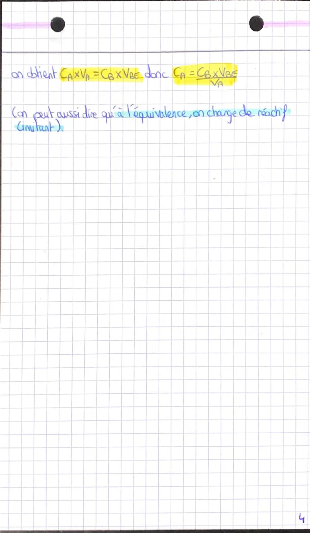 Chap 2: Analyse d'un système
Un dosage permet de déterminer la concentration d'une
solution chimique
Il existe plusieurs méthodes de dosage: