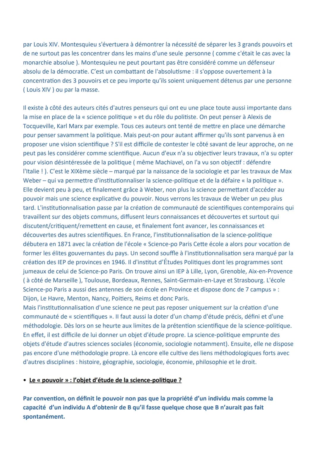 Chapitre 3 - L'organisation de la vie politique
Les objectifs du chapitre :
- Connaître les principales spécificités du pouvoir politique
Co
