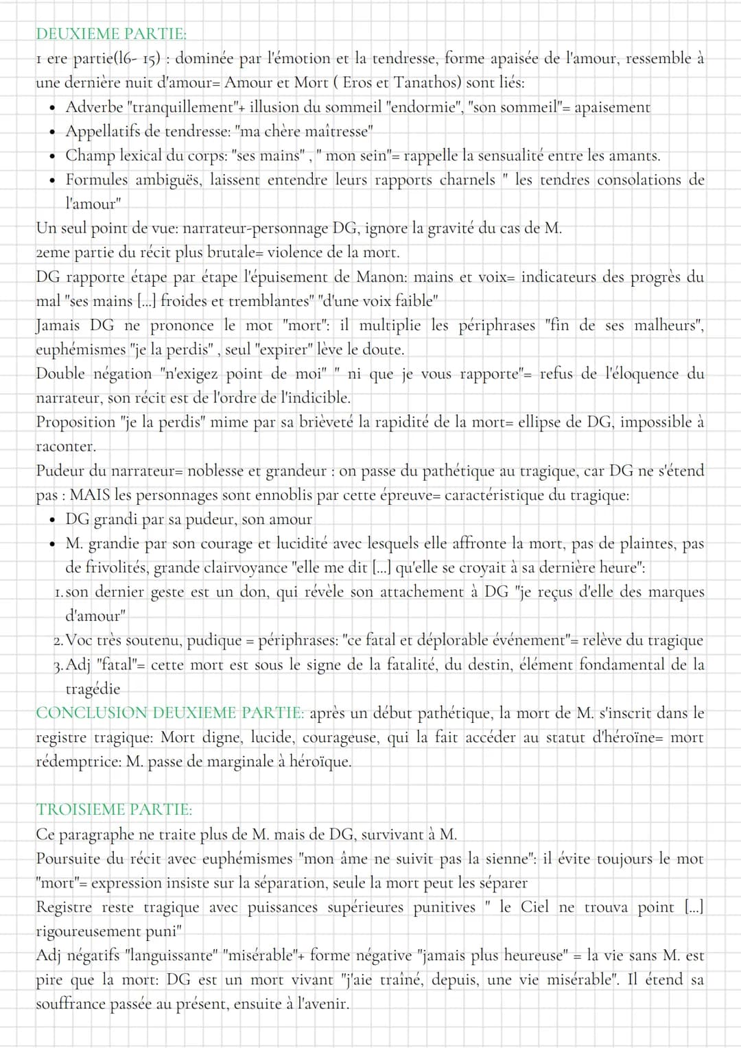 MANON LESCAUT
La mort de Manon, de "pardonnez, si j'achève...." à " à la mener plus heureuse"
INTRODUCTION:
Manon Lescaut, publié par l'abbé