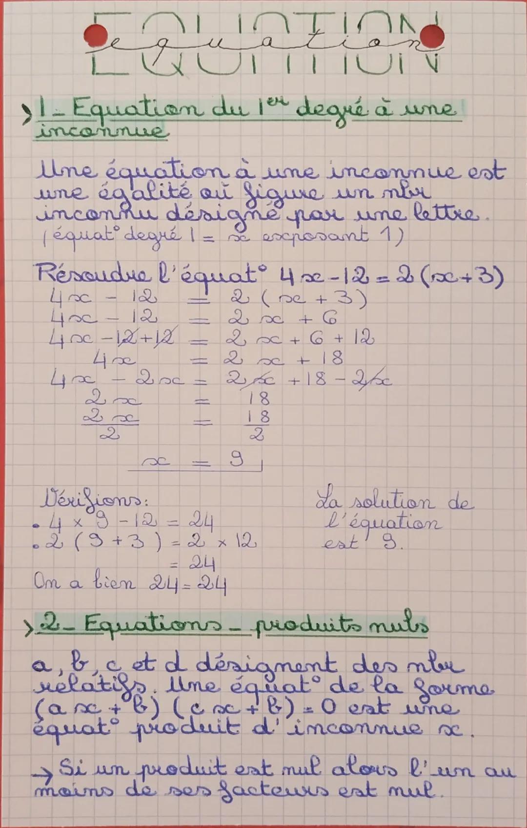 Equation