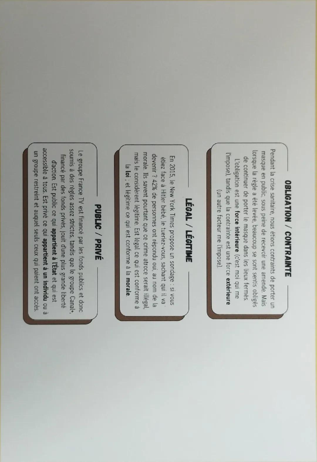 CONTINGENT / NÉCESSAIRE
Une voiture doit nécessairement comporter un moteur, mais sa
couleur est contingente. Est nécessaire ce qui est inév