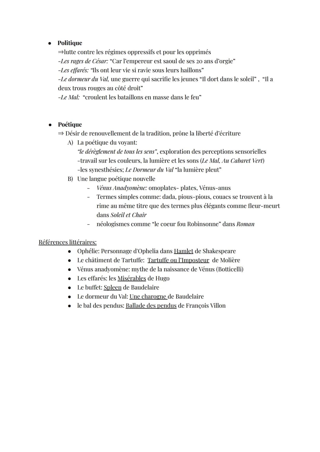 DISSERTATION CAHIERS DE DOUAI
Amorce:
Auteur:
Le mot poésie vient du grec poiein qui signifie "produire", "créer". Ainsi le poète, en
exploi