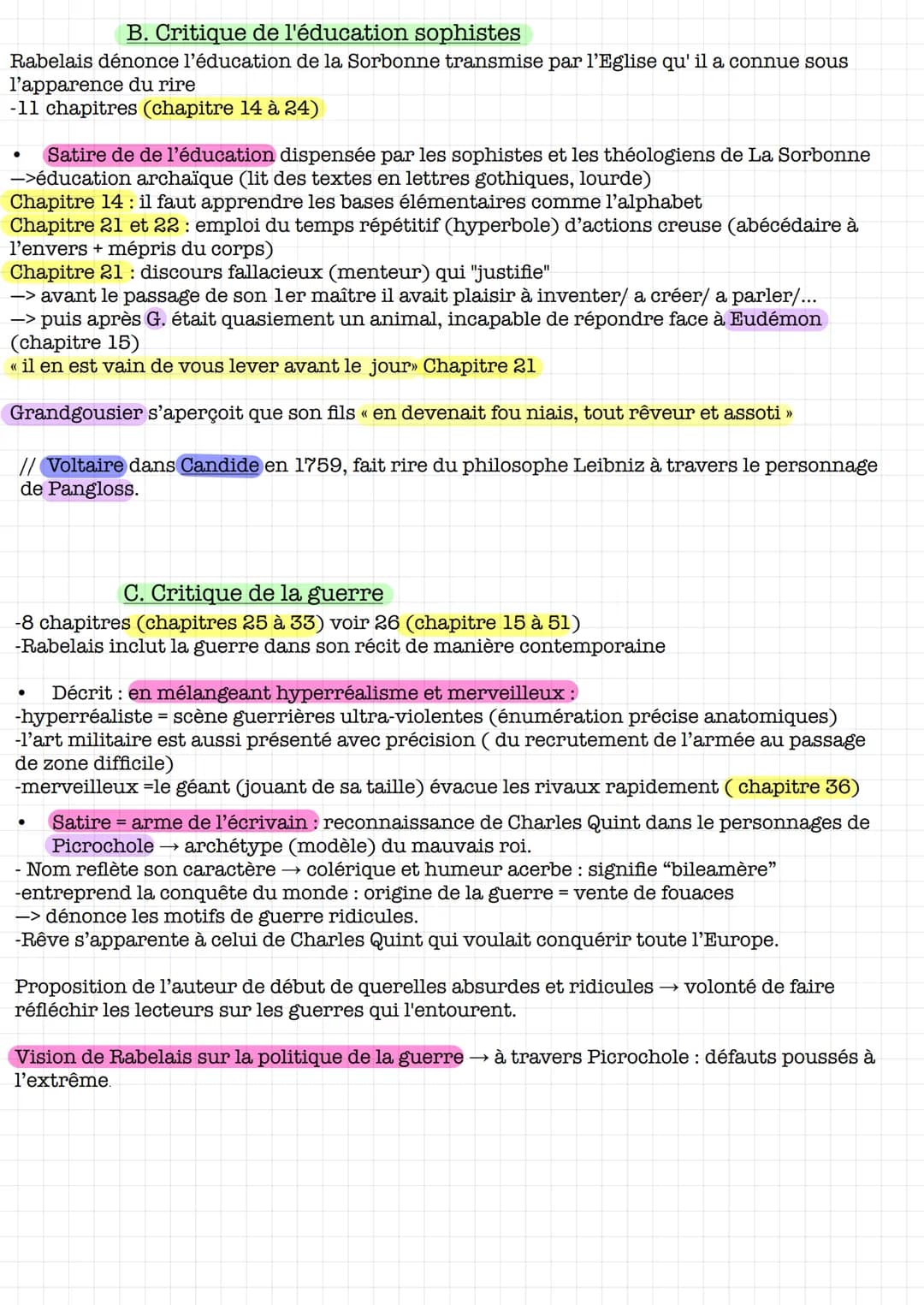 I- Le Roman comique avec un rire généreux et divertissant
A. Une histoire plaisante
Des personnages gigantesques et divertissant:
-Gargantua