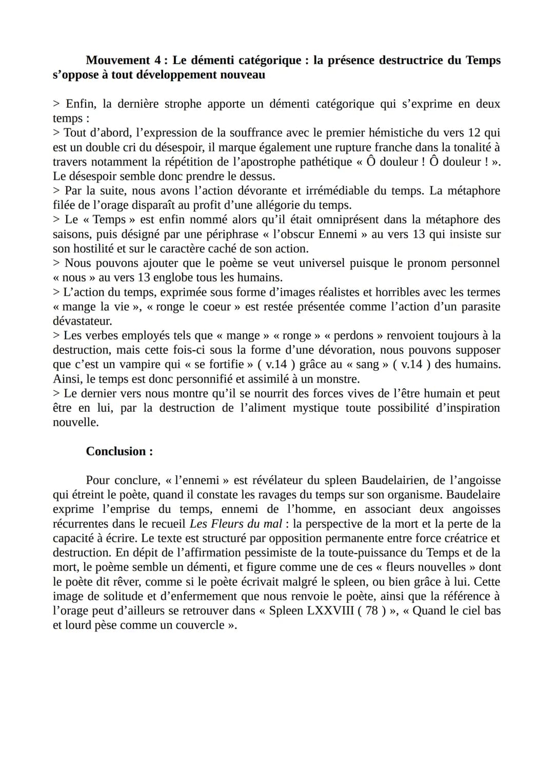 PARCOURS : L'ALCHIMIE POÉTIQUE, LA BOUE ET L'OR
Introduction :
L'ennemi, Baudelaire.
Baudelaire est un poète moderne et incompris du XIXè si