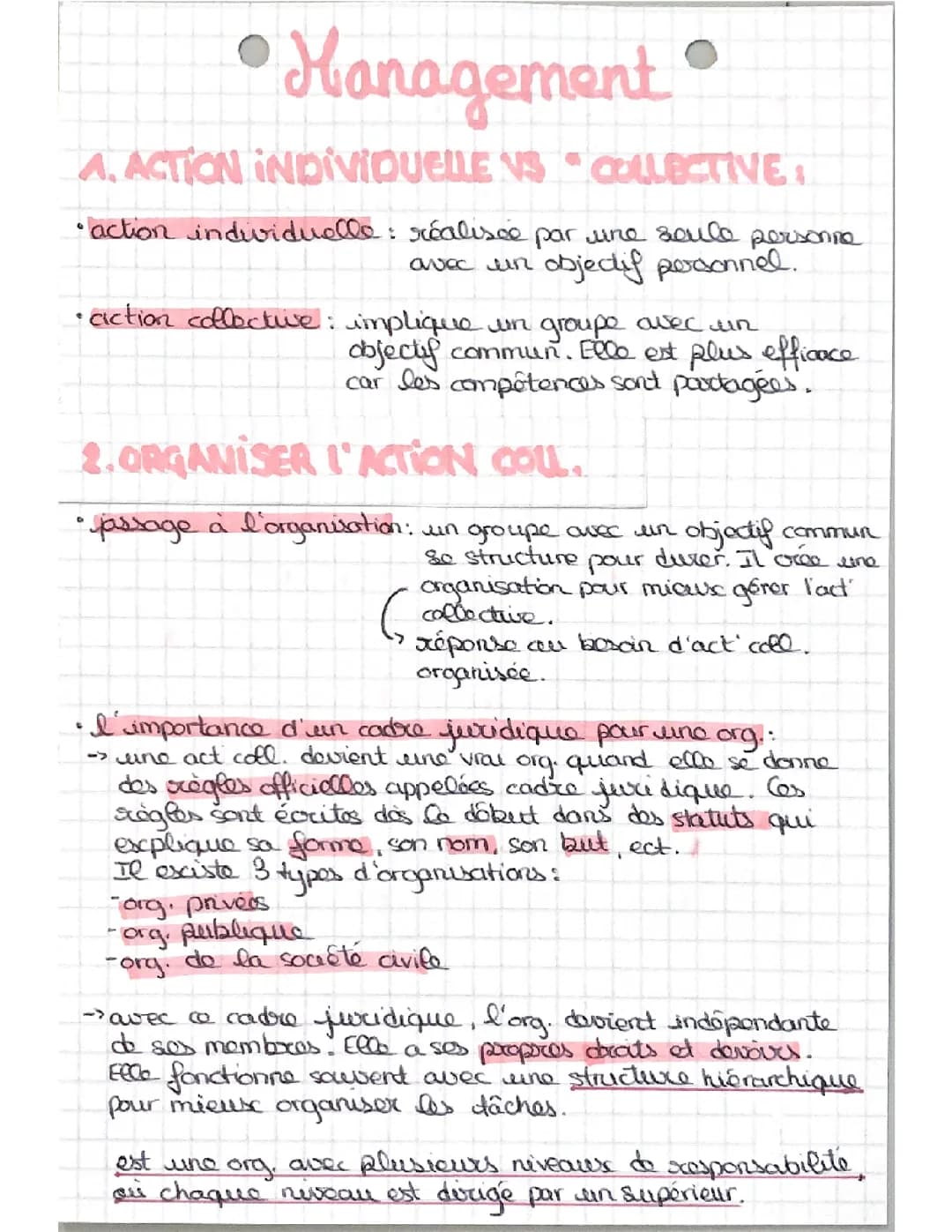 Organiser l’action collective 