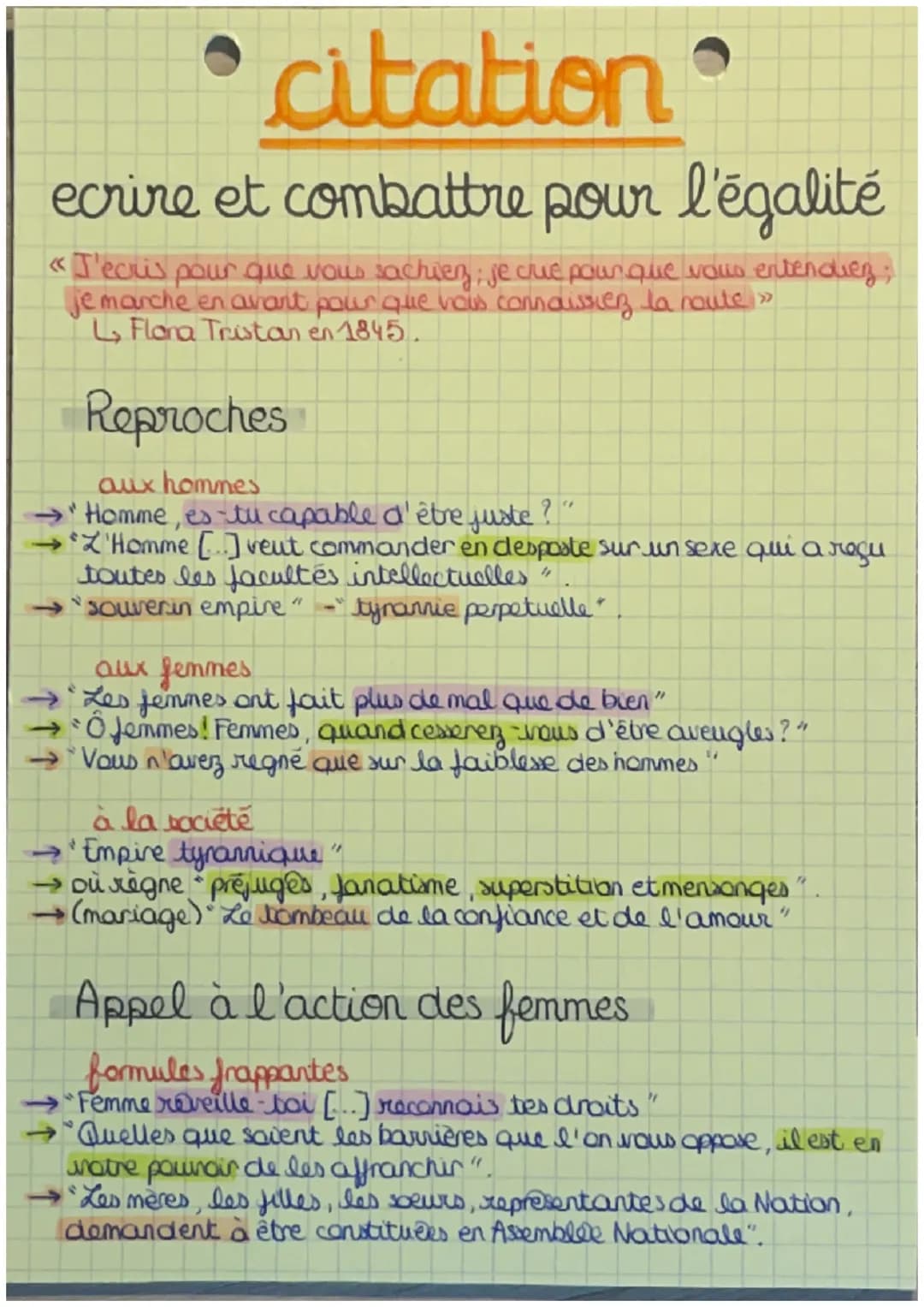 <h2 id="rsumdulivrecrireetcombattrepourlgalit">Résumé du livre "Écrire et combattre pour l'égalité"</h2>
<p>Le livre "Écrire et combattre po