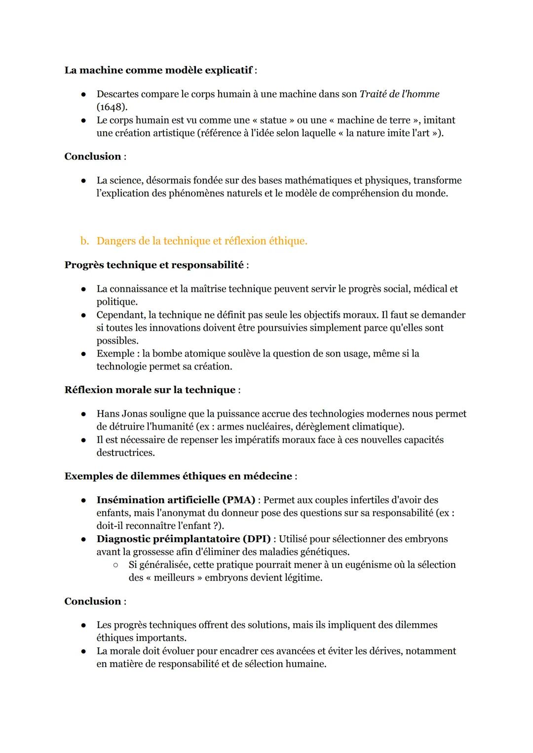 (6/17)
La technique :
(Séquence 2, partie 3)
Introduction:
Étymologie de "technique": Le terme vient du grec teknè, désignant un mode de
pro