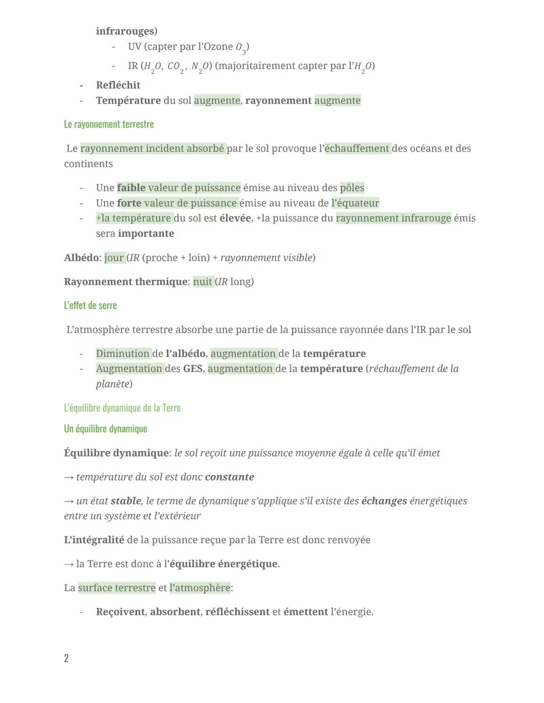 Le soleil, notre source
d'énergie
Chap 4: le bilan radiatif terrestre
Bilan radiatif terrestre: détermination de l'ensemble des composantes 