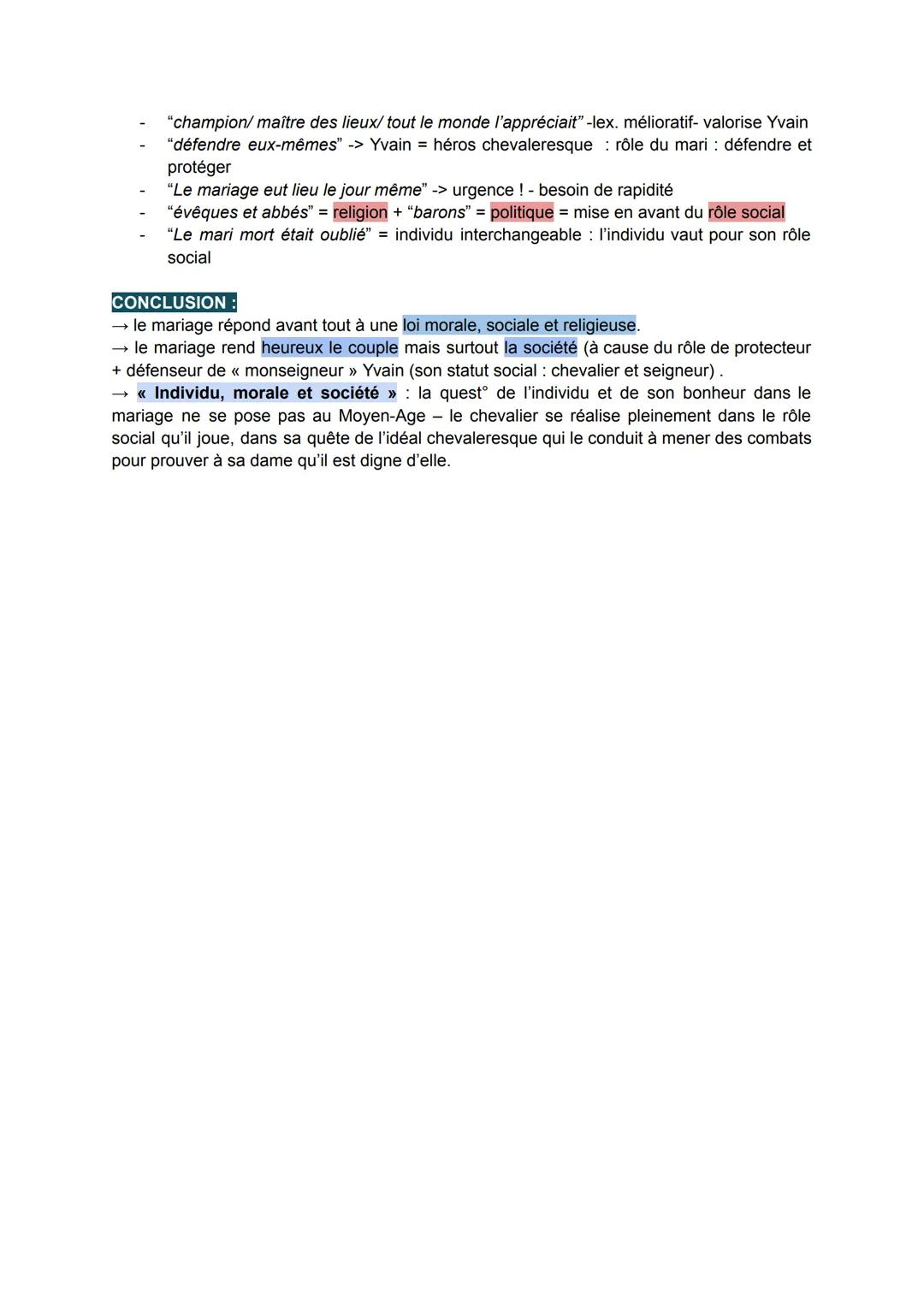 Objet d'étude n°2: Le roman et le récit du Moyen-Age au XXIe siècle.
Séquence 2: Parcours 2: Individu, morale et société
Lecture linéaire n°