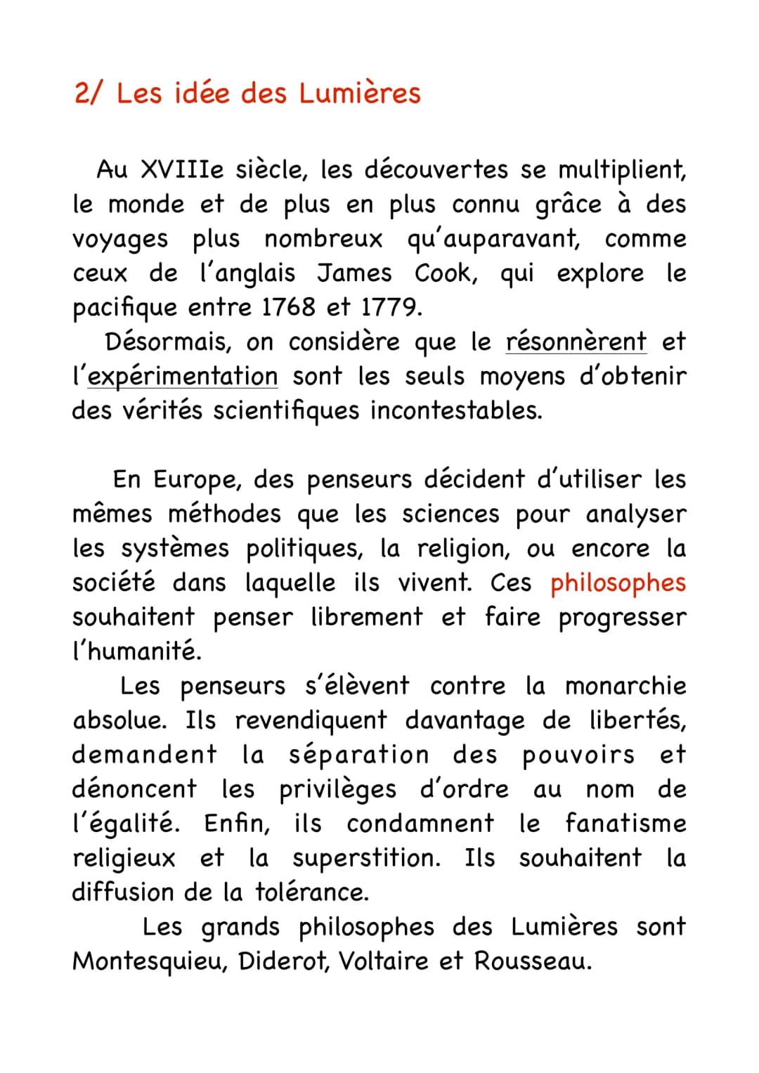 Histoire
L'Europe des Lumières
Problématique : Comment les nouvelles
idées des Lumières se diffusent-elles en
Europe ?
1/ La société d'Ancie