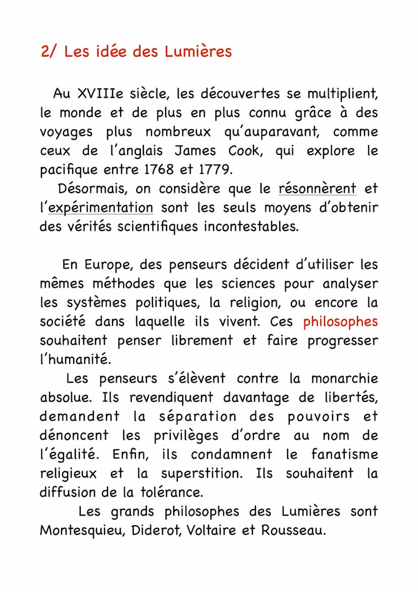 Histoire
L'Europe des Lumières
Problématique : Comment les nouvelles
idées des Lumières se diffusent-elles en
Europe ?
1/ La société d'Ancie