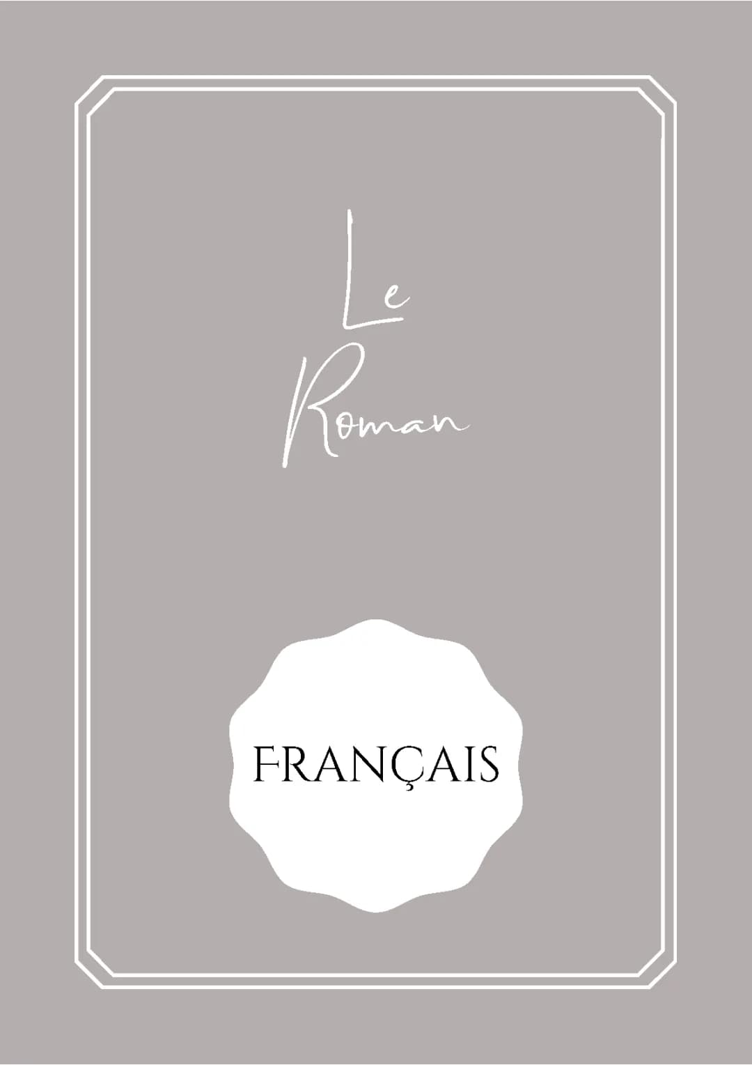 Le roman