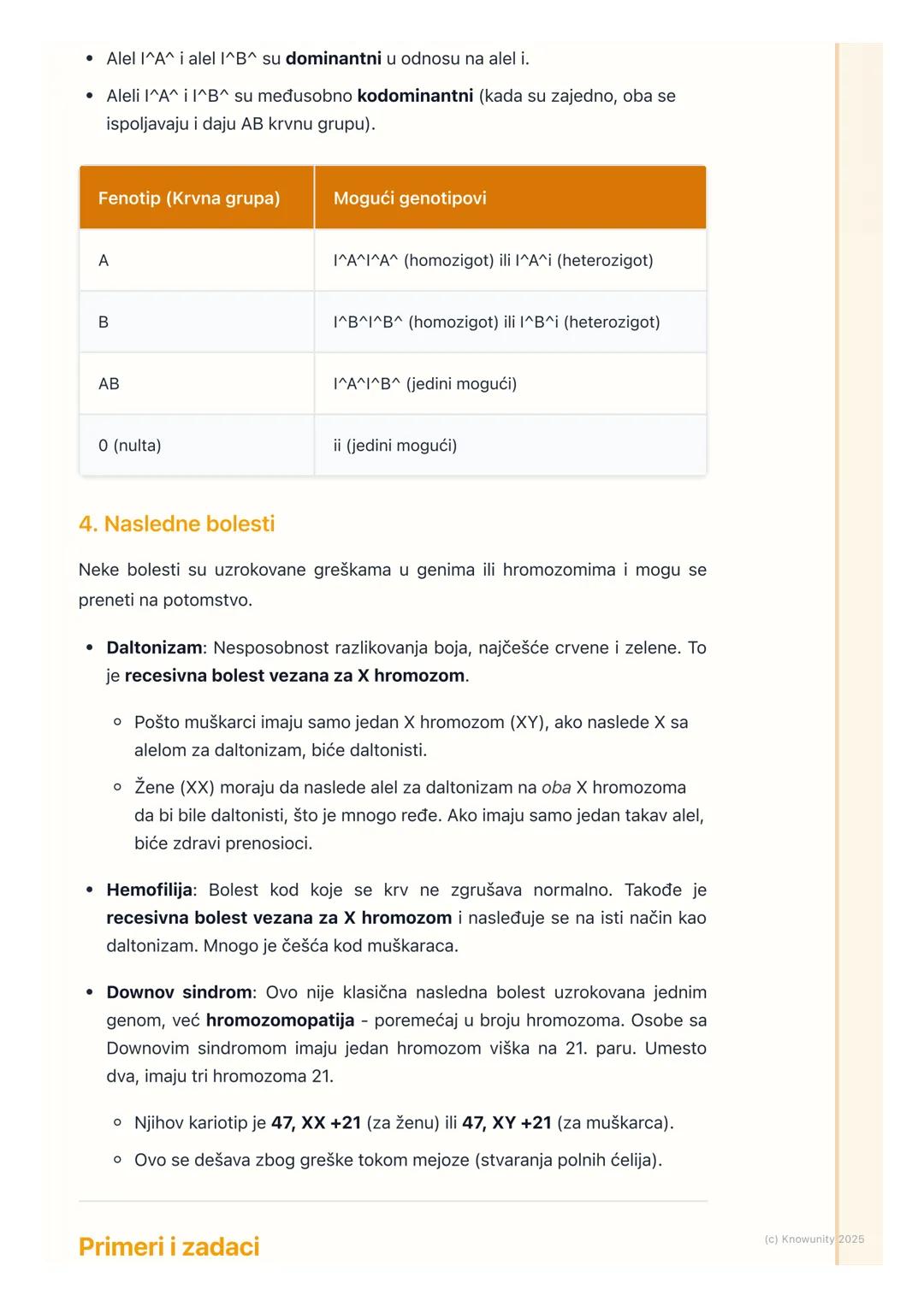 # Genetika čoveka

Uvod u genetiku čoveka

Genetika čoveka proučava kako se osobine prenose sa roditelja na decu. To
uključuje sve, od boje 