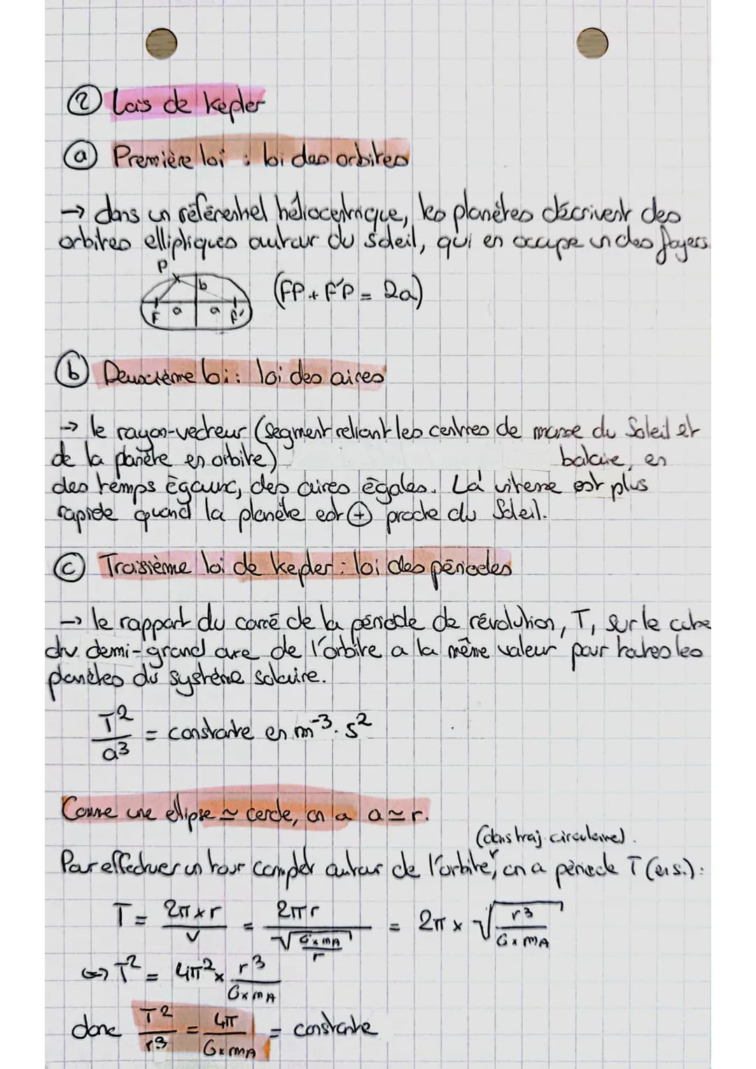 Mouvement dans un champ de
gravitation.
Mavereit des satellites et planètes.
@ force et champ de grautato
"
FAIB = -6x
тах тв
re
G = − 6 x ²