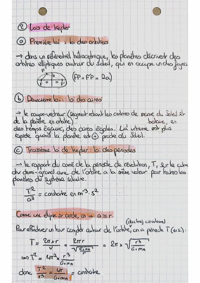 Mouvement dans un champ de
gravitation.
Mavereit des satellites et planètes.
@ force et champ de grautato
"
FAIB = -6x
тах тв
re
G = − 6 x ²