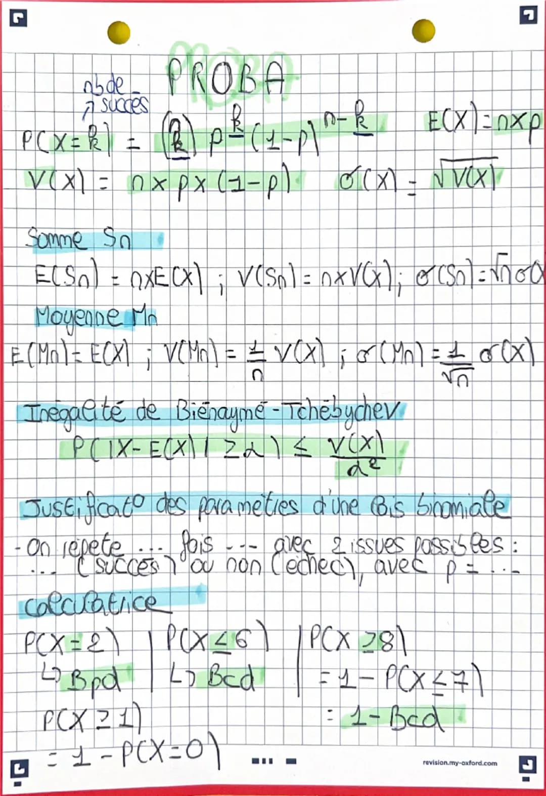 probabilité terminale 