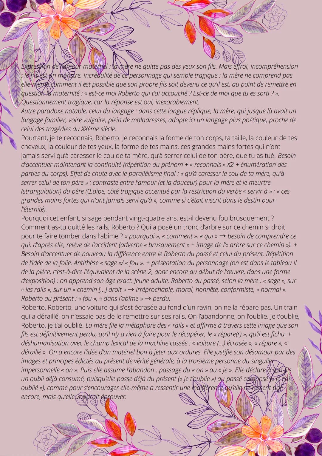 Roberto Zucco
INTRODUCTION : Le meurtre de la mère qui est à la base un fait divers
(Roberto Succo) est une réécriture du mythe d'Œdipe. Kol