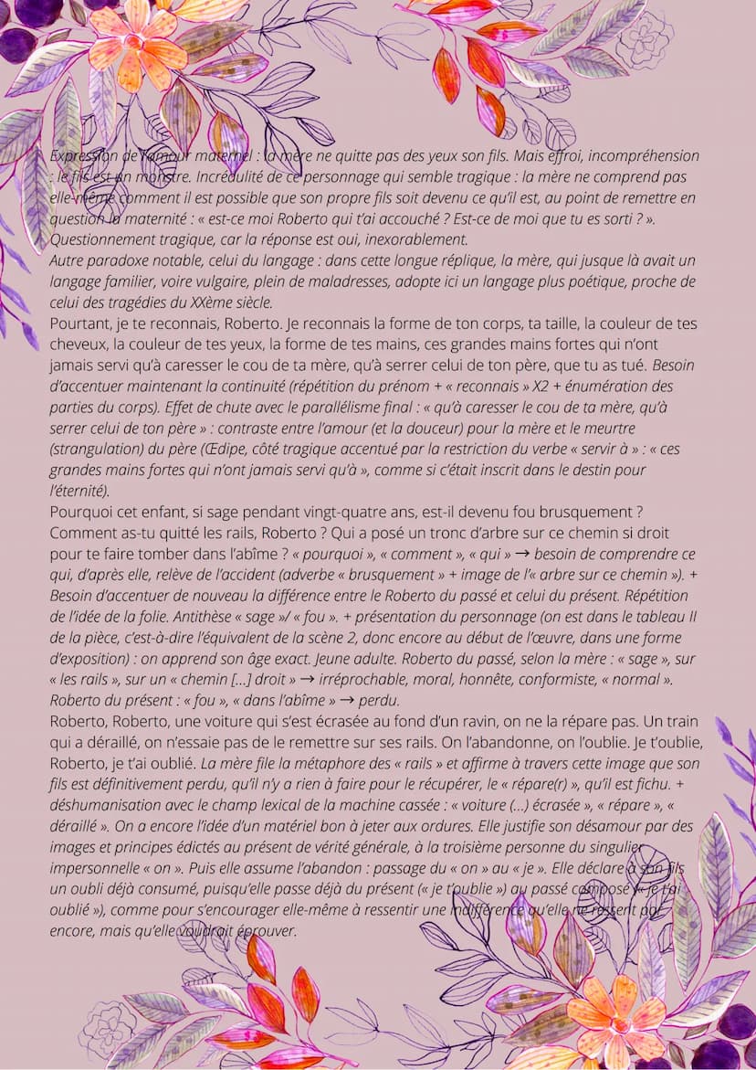 Roberto Zucco
INTRODUCTION : Le meurtre de la mère qui est à la base un fait divers
(Roberto Succo) est une réécriture du mythe d'Œdipe. Kol