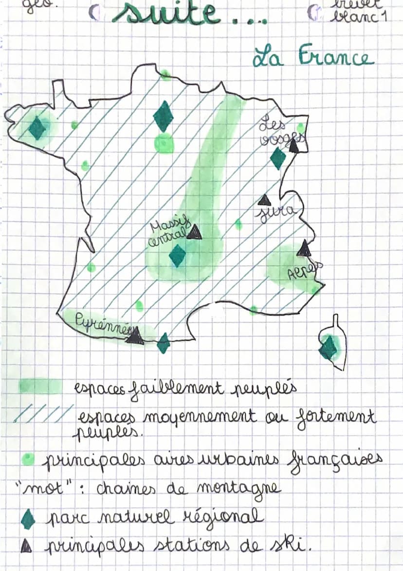 geo
6₁
LES ESPACES
BAIBLEMENT PEUPLES
- blanc 1
Chiffres clés
Les espaces faiblement peuples représentent
• 42% du
territoire
•6,51.
de la
m