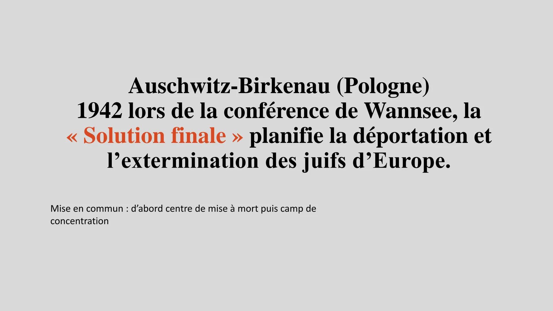 H3 La Seconde Guerre mondiale 1939-1945
Problématique : Pourquoi la Seconde Guerre mondiale est-elle une guerre
d'anéantissement ?
I. Un aff