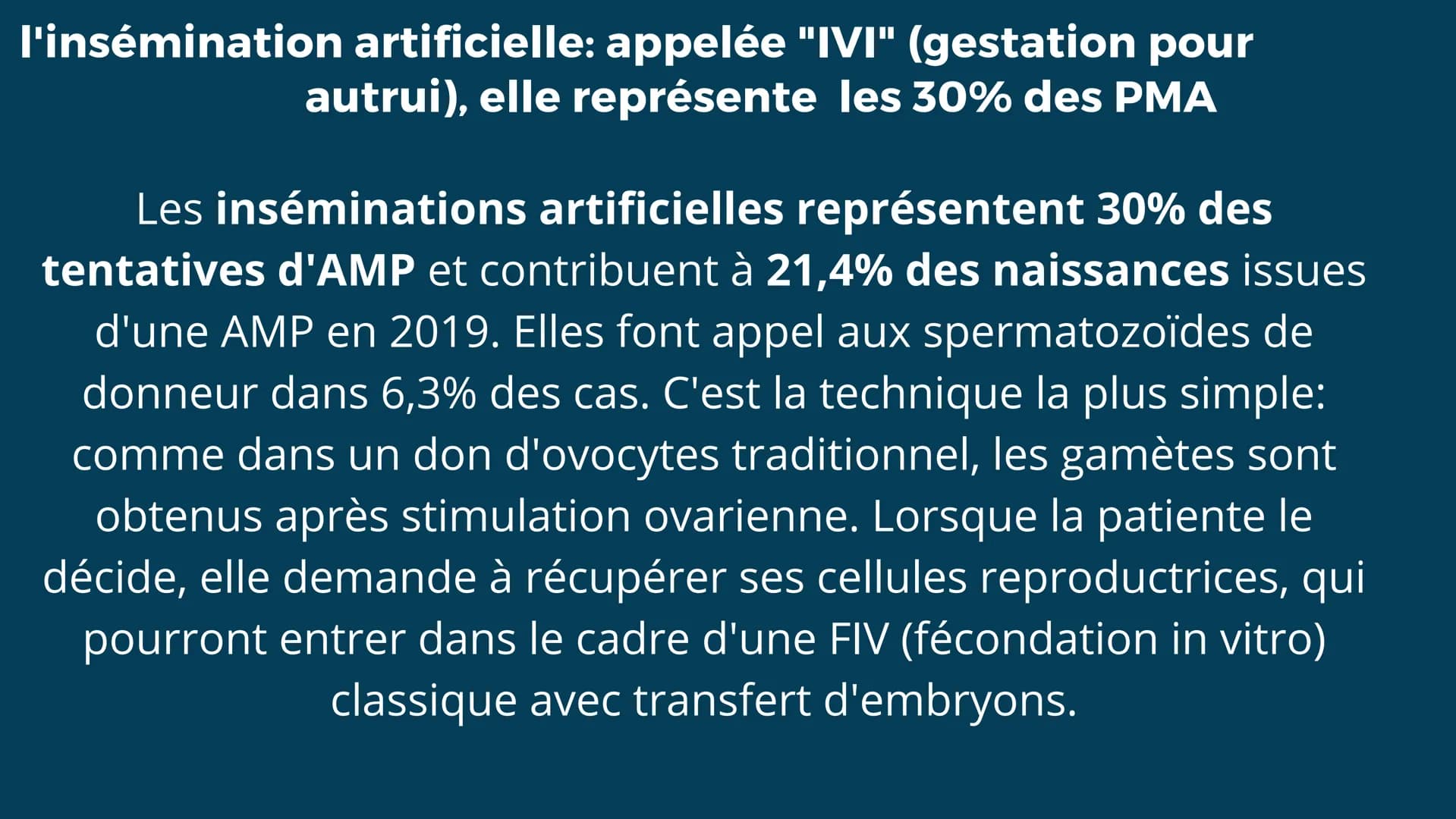 PROCRÉATION ET
SOCIÉTÉ
Le rôle de la PMA et de la GPA dans la société Avant tout, de quoi s'agit-il ?
Une méthode de procréation médicalemen