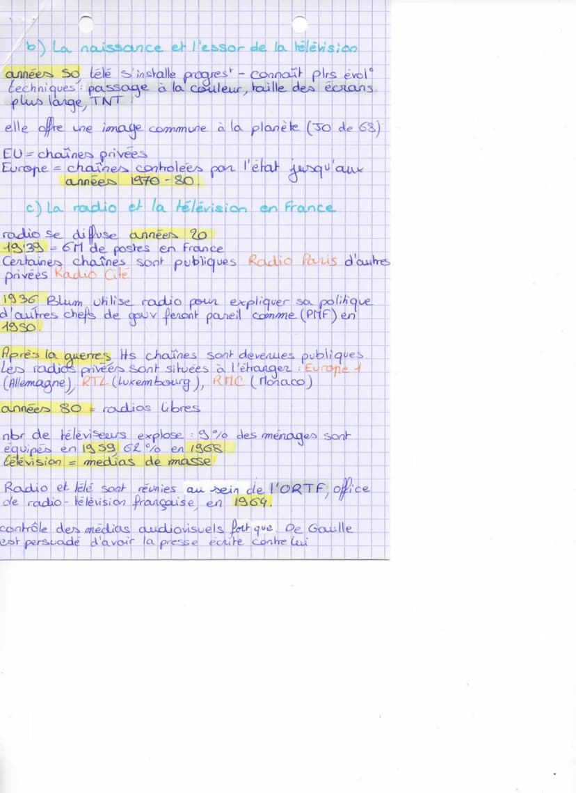 •Chapitre 6: Les grandes
revolutions
techniques de
l'information
Depuis XIX e s progres techniques ont renforce la
place de l'info et de la 