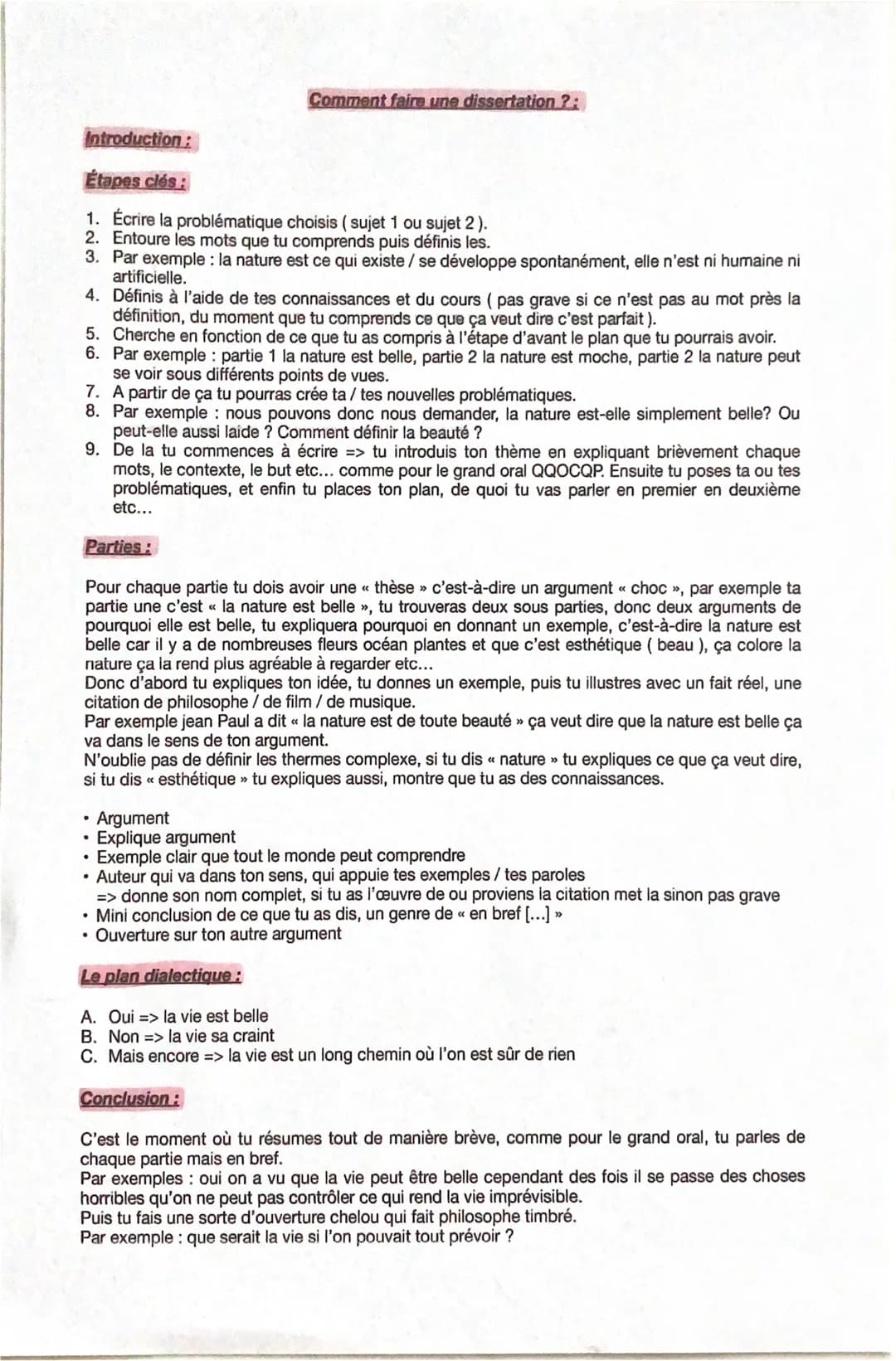 Introduction:
Étapes clés :
1. Écrire la problématique choisis (sujet 1 ou sujet 2 ).
2. Entoure les mots que tu comprends puis définis les.