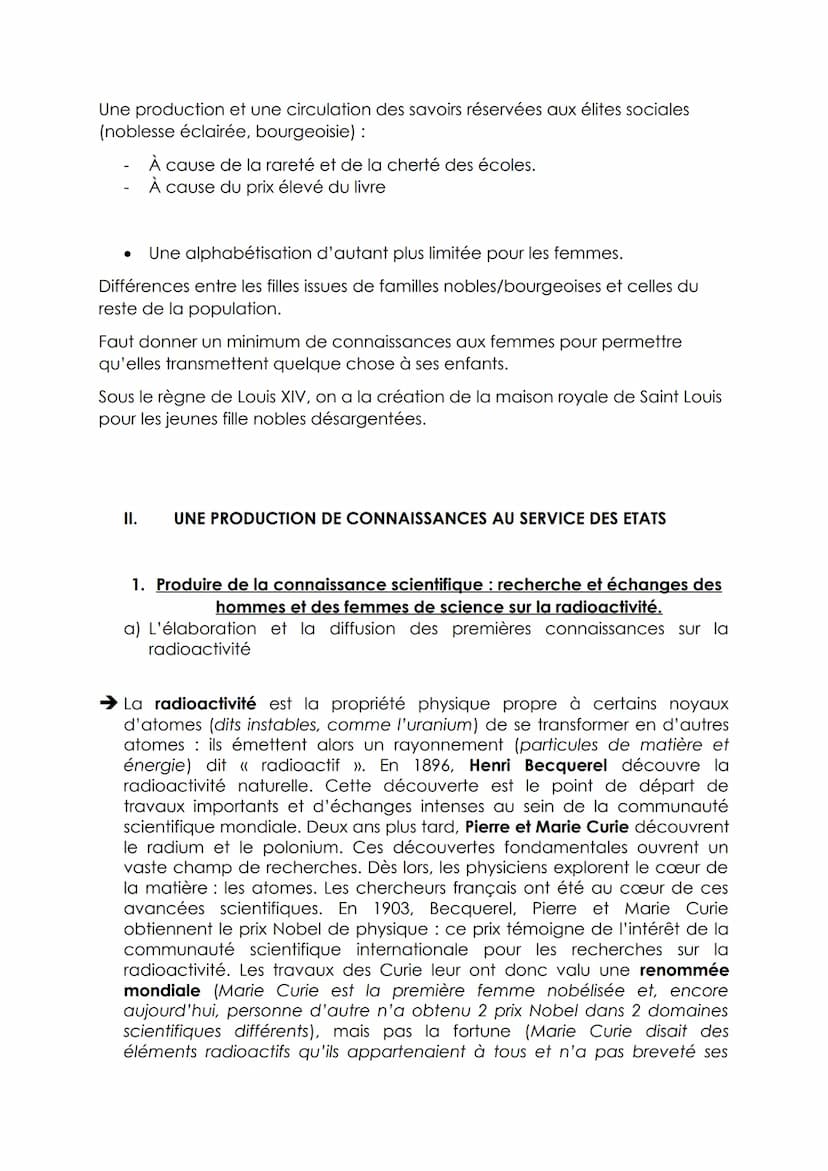 AXE 1: PRODUIRE ET DIFFUSER DES CONNAISSANCES
Intro :
La production de l'Encyclopédie en XVIIIème siècle marque la volonté pour
leurs auteur